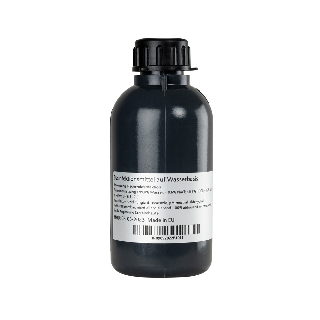 250 ml Desinfektionsmittel für Tafelwasseranlagen, Wasserspender, Wassersprudler aller Art