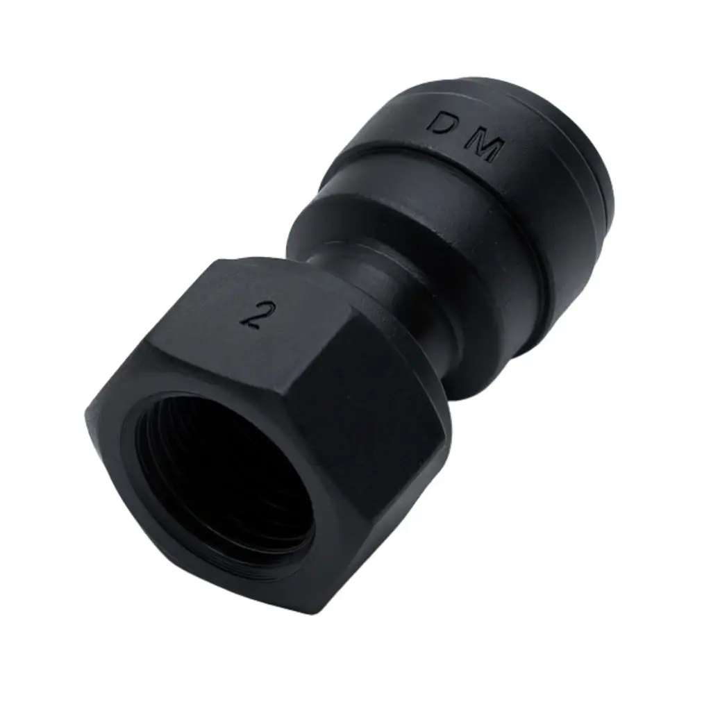 Übergangsverbinder 7/16-20" UNF IG x 8 mm QC - Push-Fitting