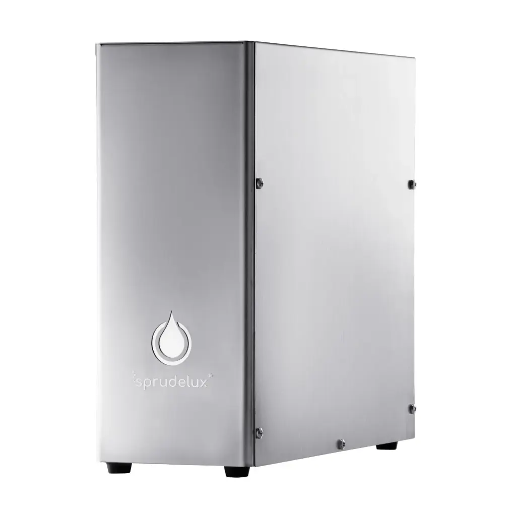 SPRUDELUX® INOX SILENT - Premium Sprudelanlage | hoher CO2 Gehalt | geräuscharm | Edelstahl | made in Italy